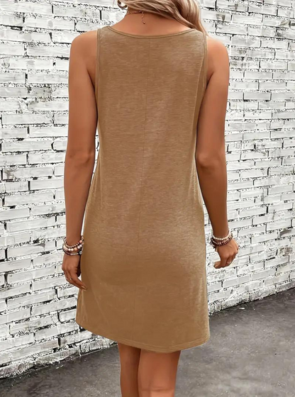 Dam Klänning Kort Fritidsklänning Dacron och Spandex-6