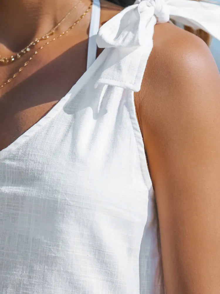 Dam Romper Bindande Bälte Mjuk Hållbar Tyg-3