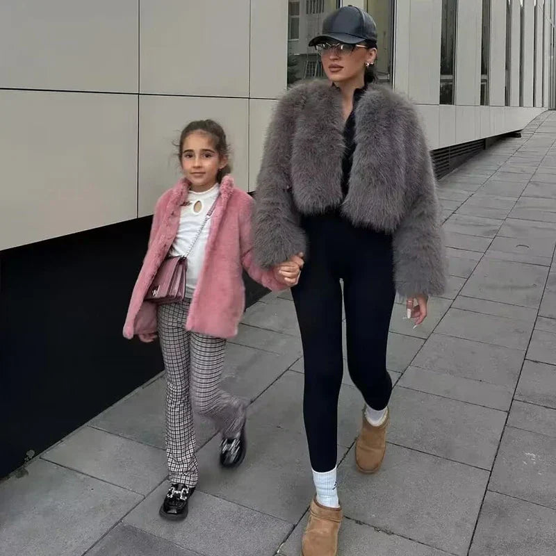 Dam Kappa Plysch Loose Cut Mjuk och Andningsbar-4