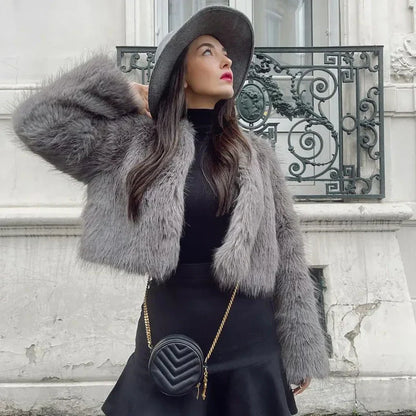 Dam Kappa Plysch Loose Cut Mjuk och Andningsbar-2