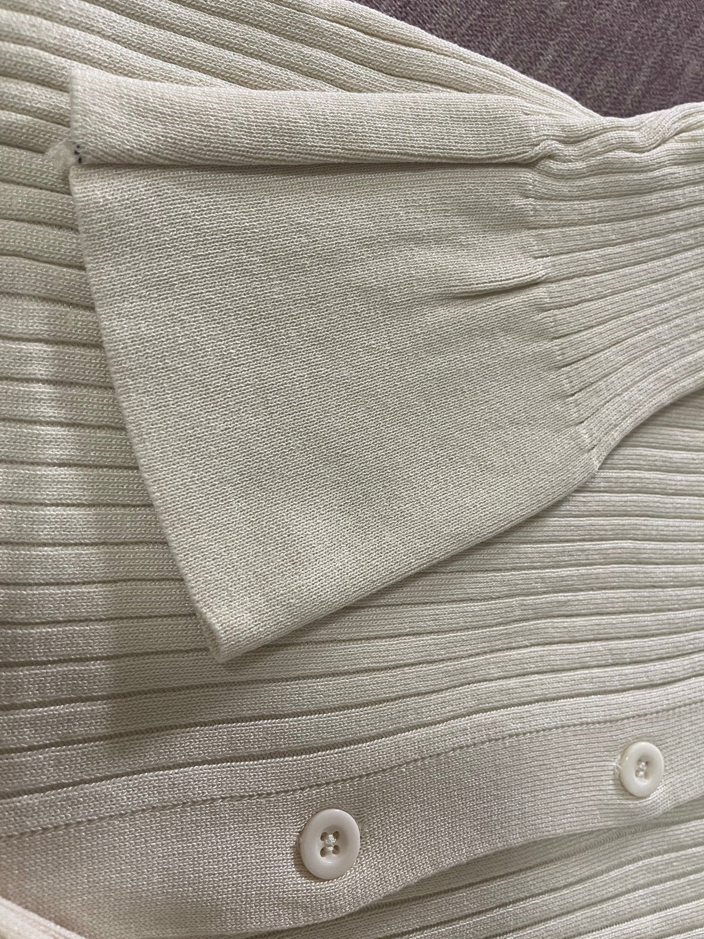 Dam Lång Byxdräkt Stickad Viskos Polyester-4