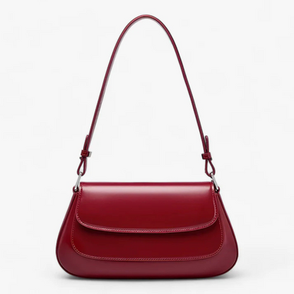 Dam Axelväska Mini Lätt Design Justerbar Rem-3