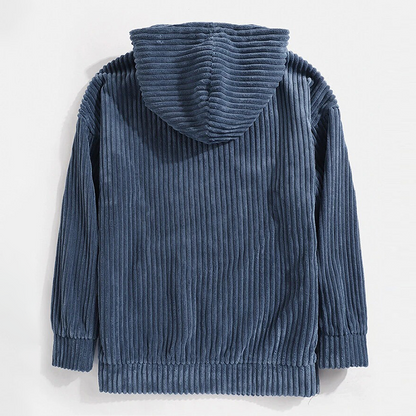 Kvinnors Hoodie i Mjuk Velour med Justerbar Huva – Avslappnad Passform för Komfort och Stil 2