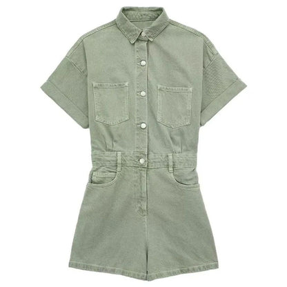 Variant image for Dam Jumpsuit Slimfit Elastisk Denim-5