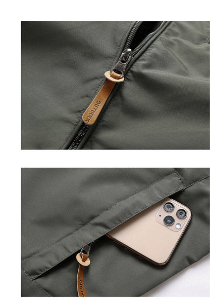 Herrjacka Softshell Väderbeständig Modern Design-2