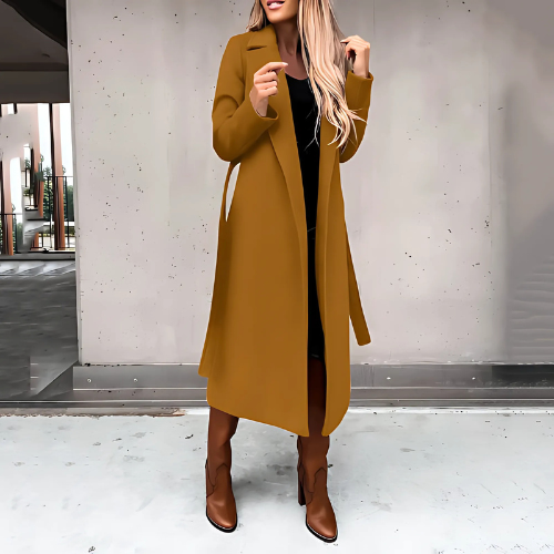 Variant image for Dam Lång Kappa Wrap Stil Högkvalitativt Material-31