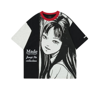 Variant image for Dam T-shirt Överdimensionerad Vintage Bomullskomfort-5