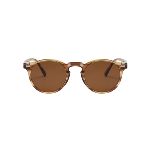 Unisex Solglasögon Rund Design Lätt Plast UV-skydd 1