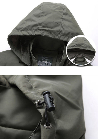Herrjacka Softshell Väderbeständig Modern Design-4