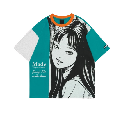 Variant image for Dam T-shirt Överdimensionerad Vintage Bomullskomfort-1