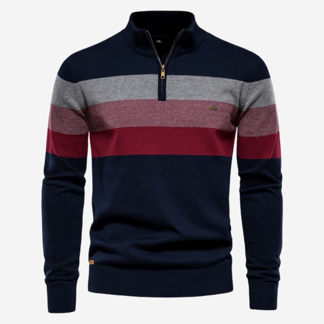 Dam Stickad Retro-pullover Mjuk Akryl-3