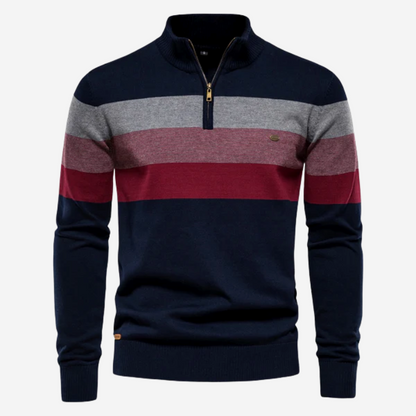 Dam Stickad Retro-pullover Mjuk Akryl-3