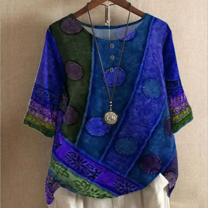 Variant image for Dam Top Vintage Chic 100% Bomull-25