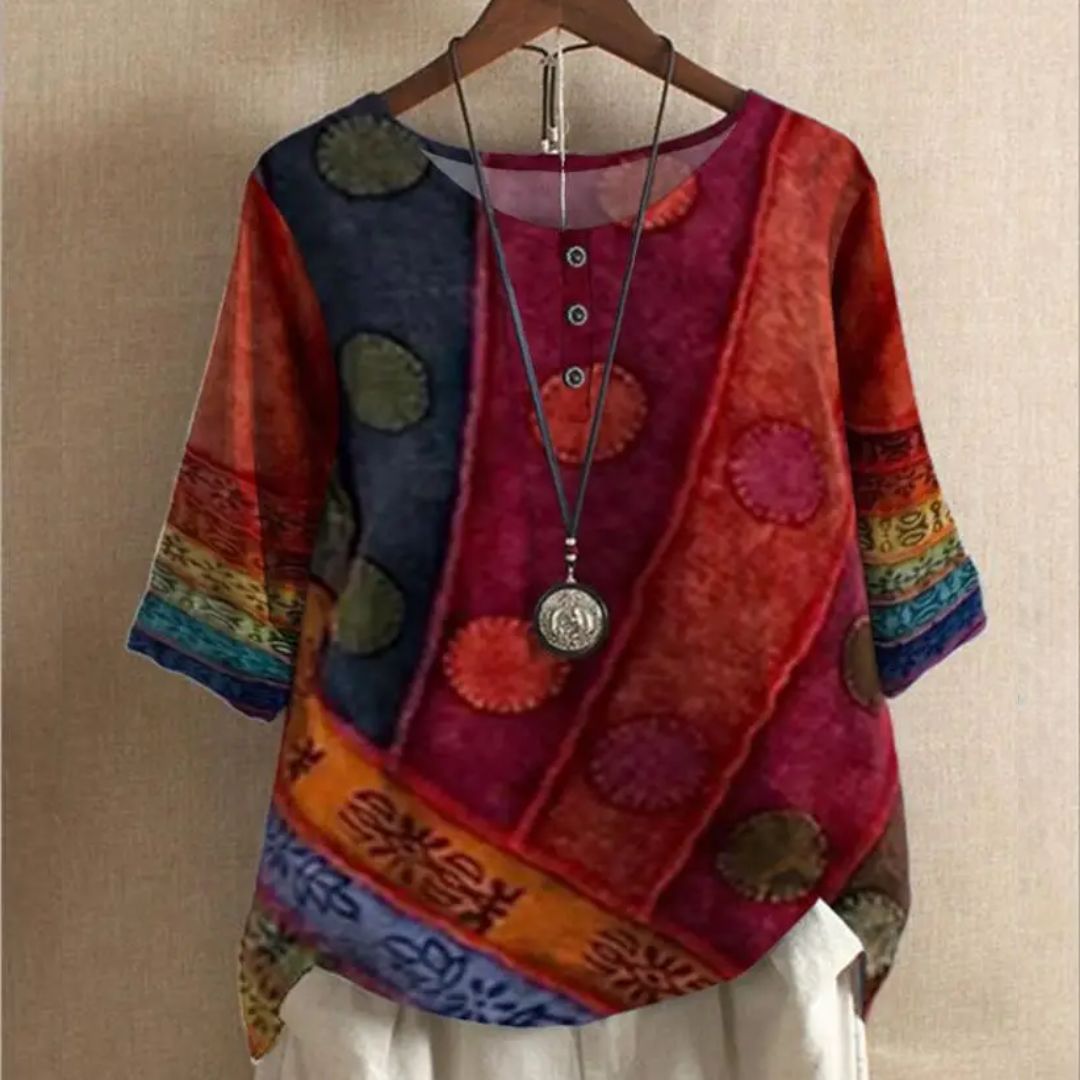 Variant image for Dam Top Vintage Chic 100% Bomull-19