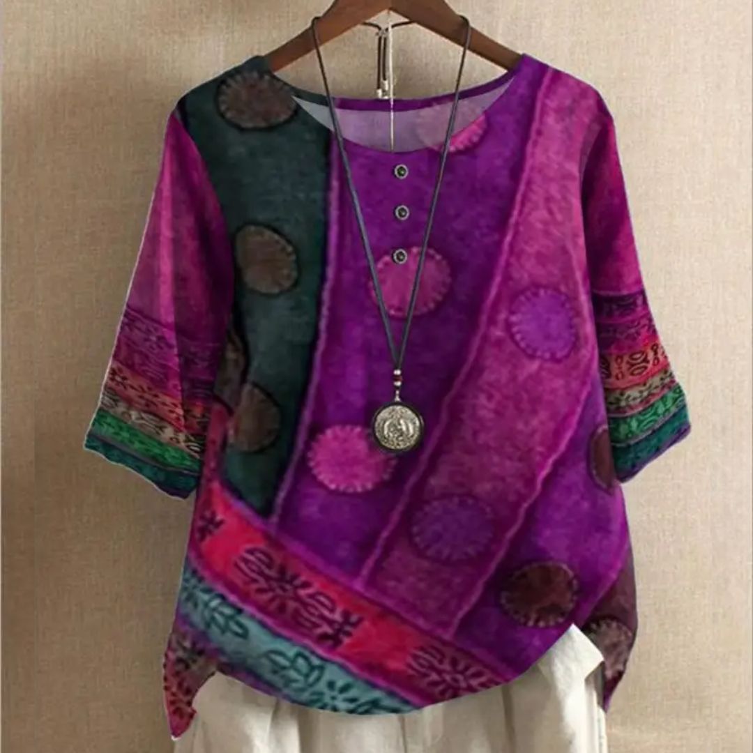 Variant image for Dam Top Vintage Chic 100% Bomull-13