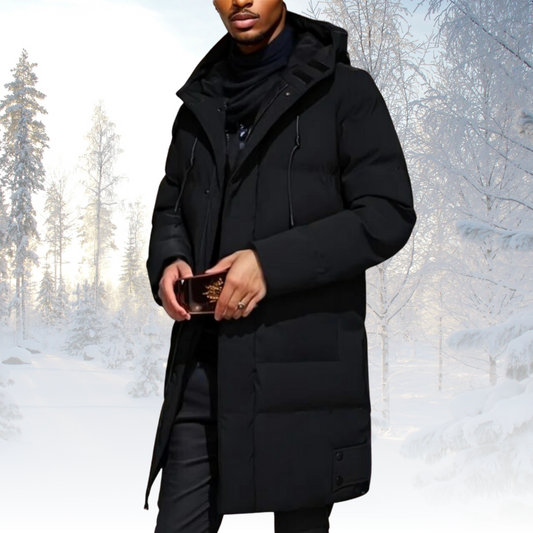 Herr Vinterjacka Modern Design Vattenavvisande Isolerad-1