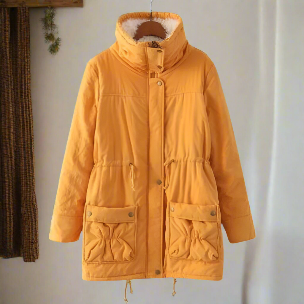 Variant image for Vinterjacka Dam Lång Huva Varm Bomull-36