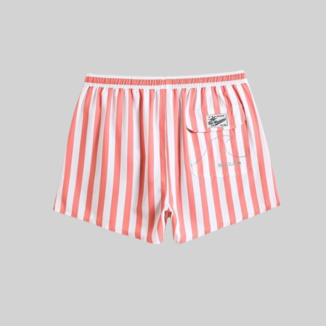 Herr Shorts Casual Snabbtorkande Polyester för Sommarutflykter-2