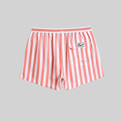 Herr Shorts Casual Snabbtorkande Polyester för Sommarutflykter-2
