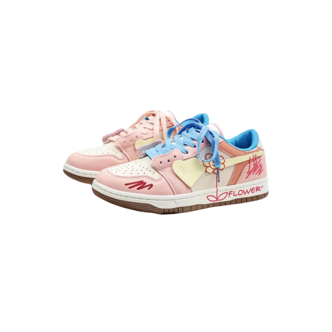 Variant image for Dam Sneakers Sportiga Andningsbara Polyester-10