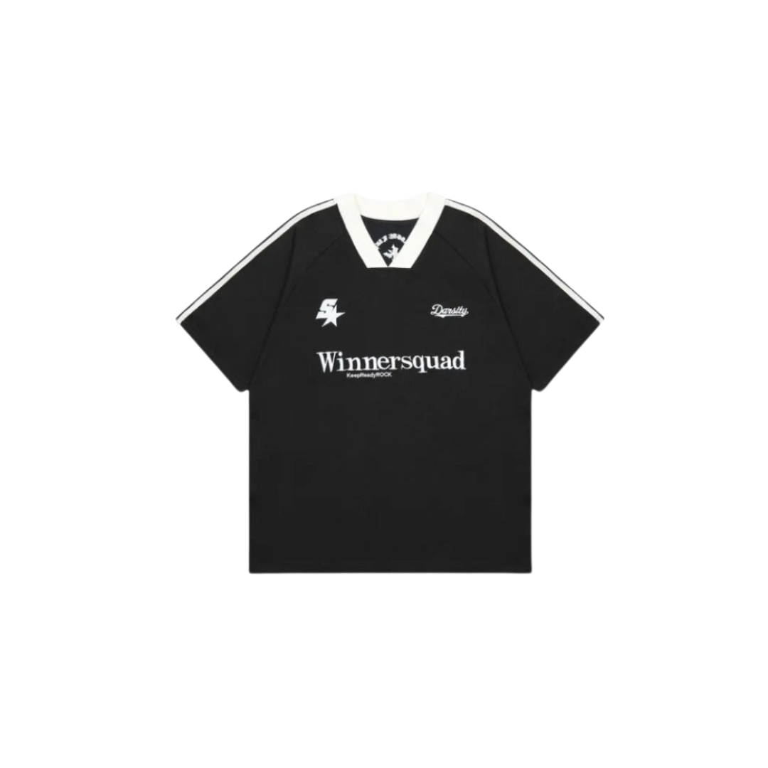 Kvinnors T-shirt V-hals Avslappnad Polyester-5