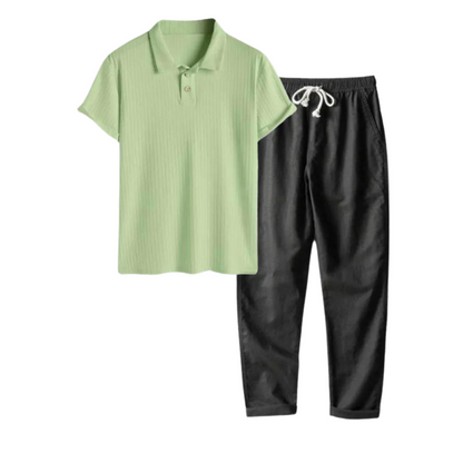 Dam Outfit Set Sportig Vintage Polyester-2