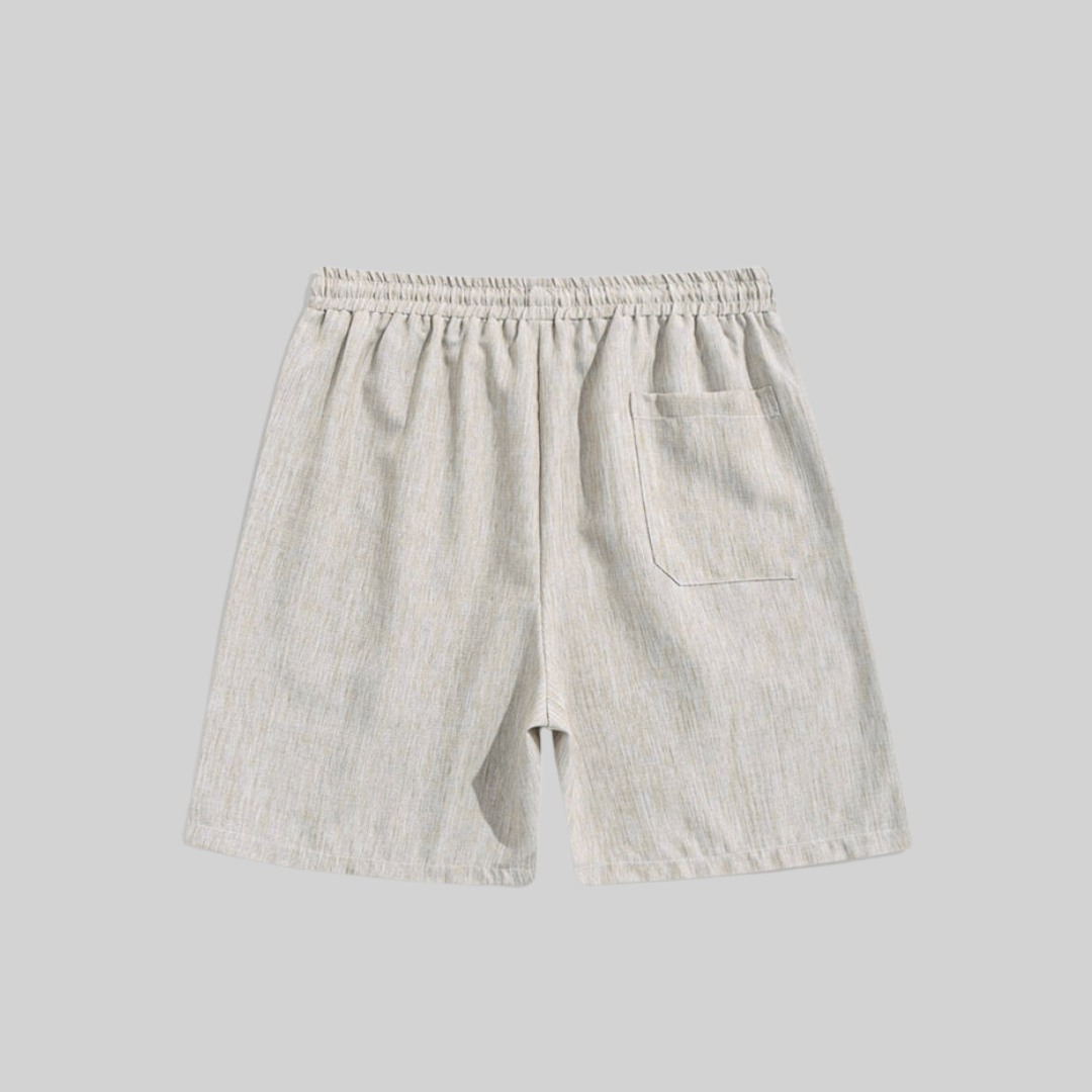 Herr Shorts Casual Snörning Polyester Medelhög Midja-2