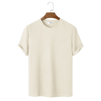 Dam T-shirt Casual Rundhals Polyester Avslappnad Passform-1