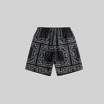 Herr Strandshorts Casual Polyester Paisley 2