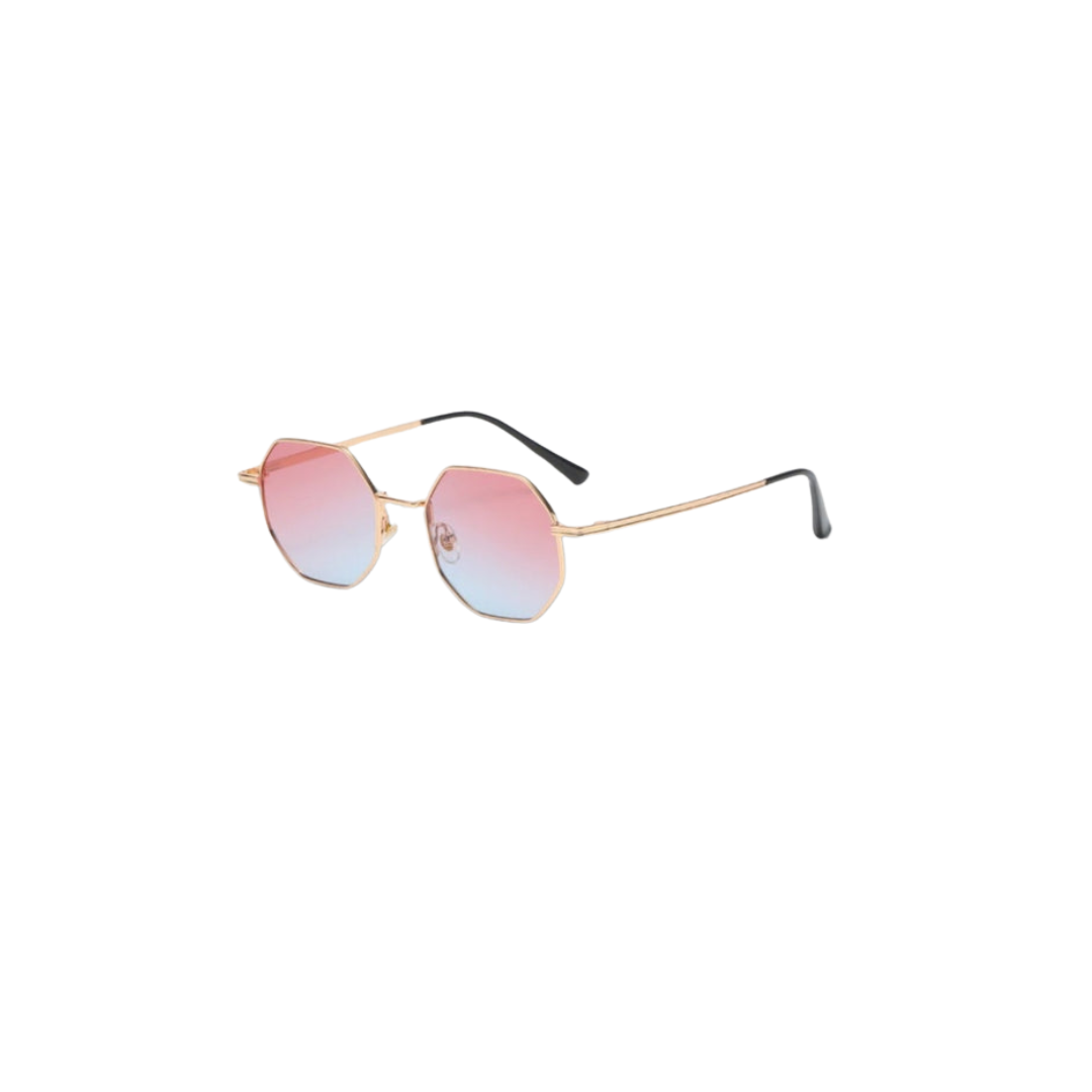 Variant image for Unisex Solglasögon Vintage Metall UV-skyddande Design-6