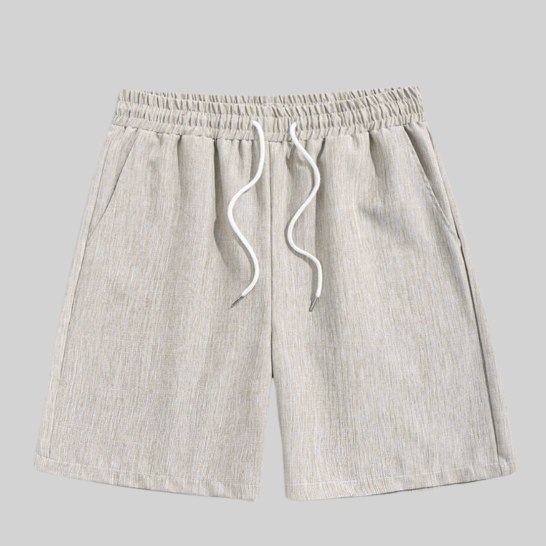 Herrar Kortbyxor Löst Passform Polyester-2