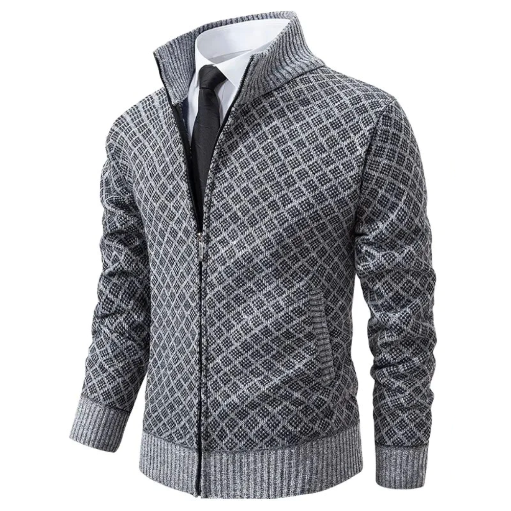 Variant image for Herrjacka Slim Fit Modern Design Högkvalitativ Blandning-1