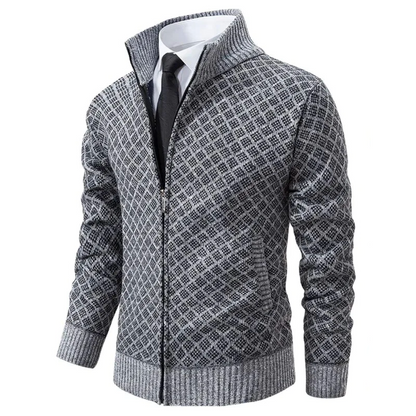 Variant image for Herrjacka Slim Fit Modern Design Högkvalitativ Blandning-1
