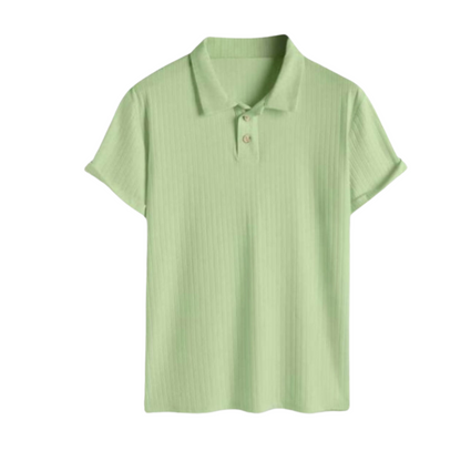 Variant image for Herr Polo Skjorta Kortärmad Polyester Elegant Komfortabel-1