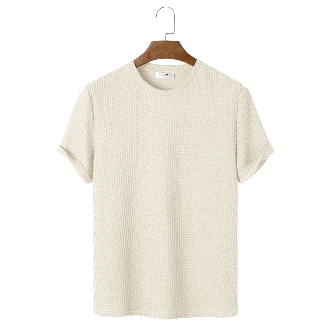 Dam T-shirt Casual Rundhals Polyester Avslappnad Passform-1