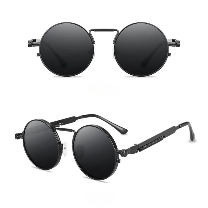 Unisex Solglasögon Metallram Akryllinser Elegant Design-2