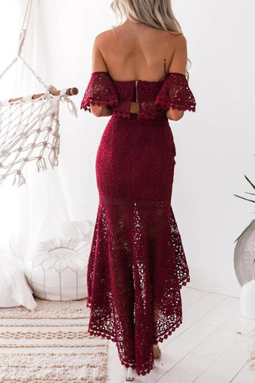 Kvinnors Klänning Förtrollande Design Första Klass Material 4