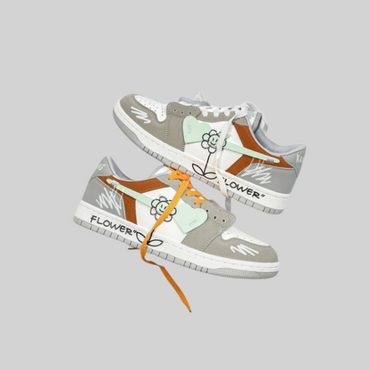 Dam Sneakers Sportiga Andningsbara Polyester-2