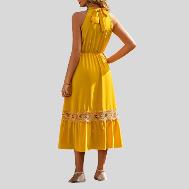 Dam Spetsklänning Elegant Polyester för Speciella Tillfällen-4