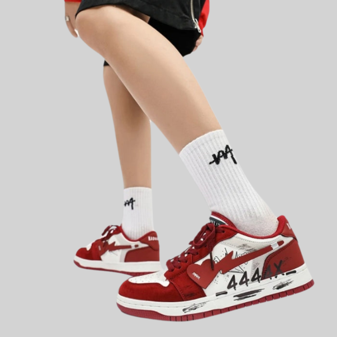 Herr Sneakers Casual PU Gummi för Vardagsbruk 2