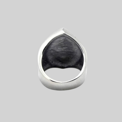Herrring Punkdesign Rostfritt Stål Skelettmotiv-2