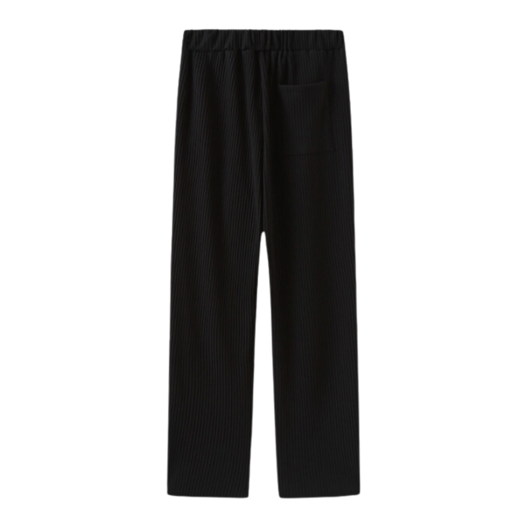 Kvinnors Casual Byxor Hög Elastisk Midja Chiffon-5