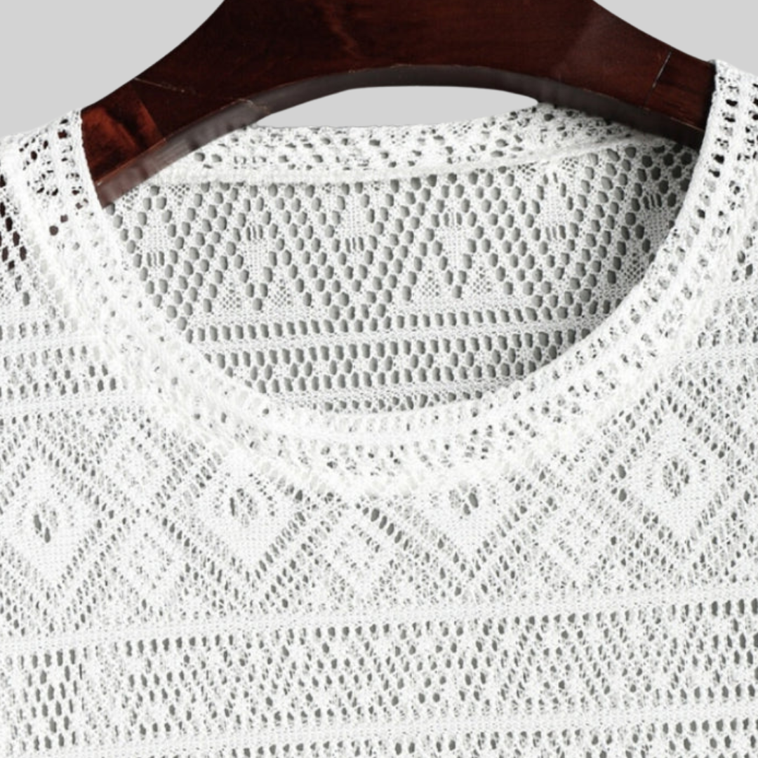 Herr T-shirt Geometrisk Design Lätt Polyester 3