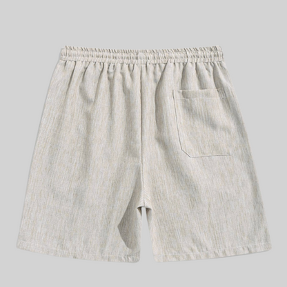 Herrar Kortbyxor Löst Passform Polyester-3