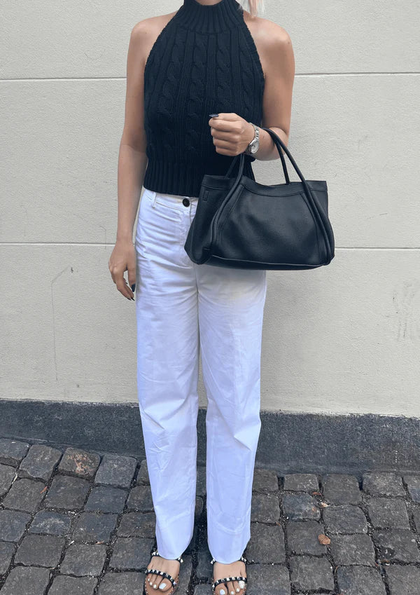 Dam Handväska Elegant Syntetisk Läder Med Justerbar Axelrem 2