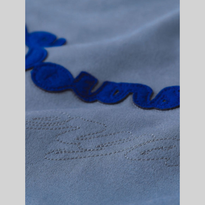 Dam T-shirt Broderad Ledig Bomull-4