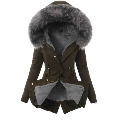 Variant image for Dam Vinterjacka Lång Isolerad Elegant Syntetisk-1