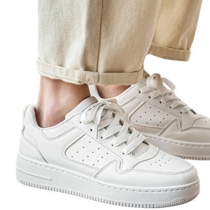 Herr Sneakers Casual Skateboard Syntetiskt Läder-5