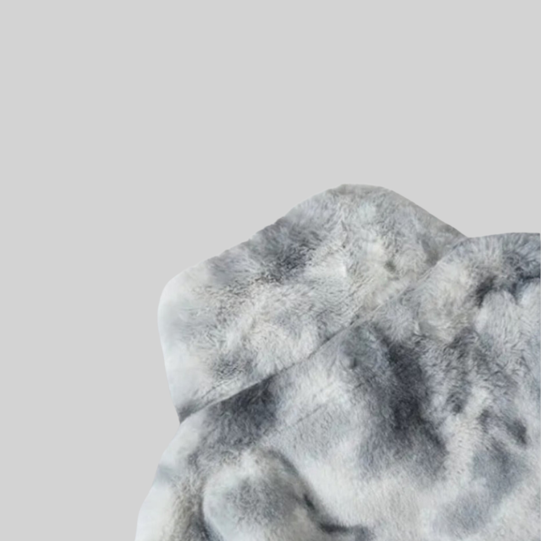 Dam Fleecejacka Chic Polyester Med Praktiska Fickor-3