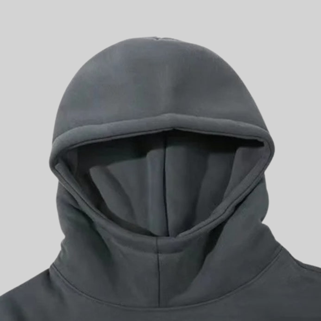 Kvinnors Huvtröja Avslappnad Tjock Fleece Bomull Polyester-2